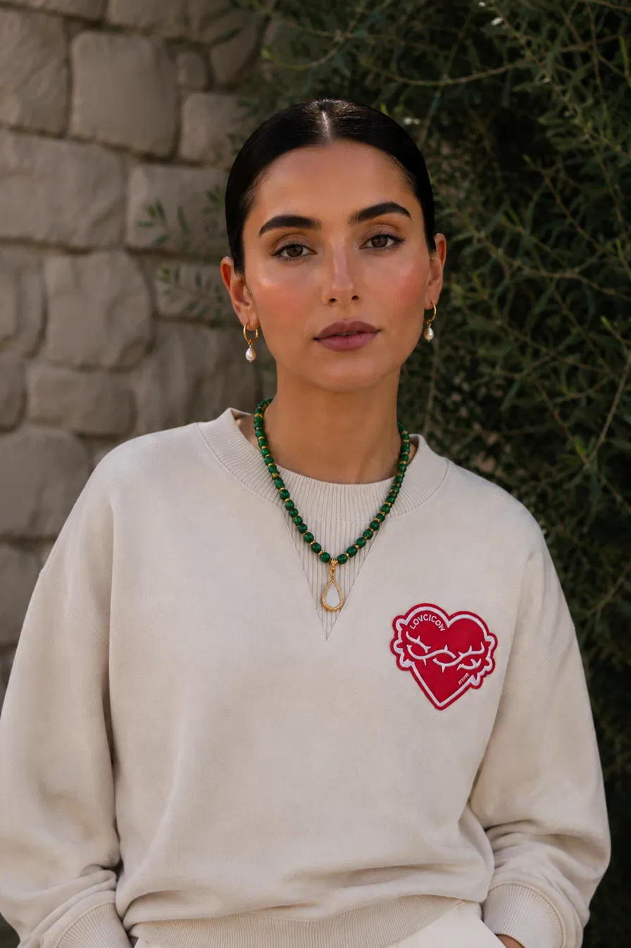 COLLIER JADE & NACRE