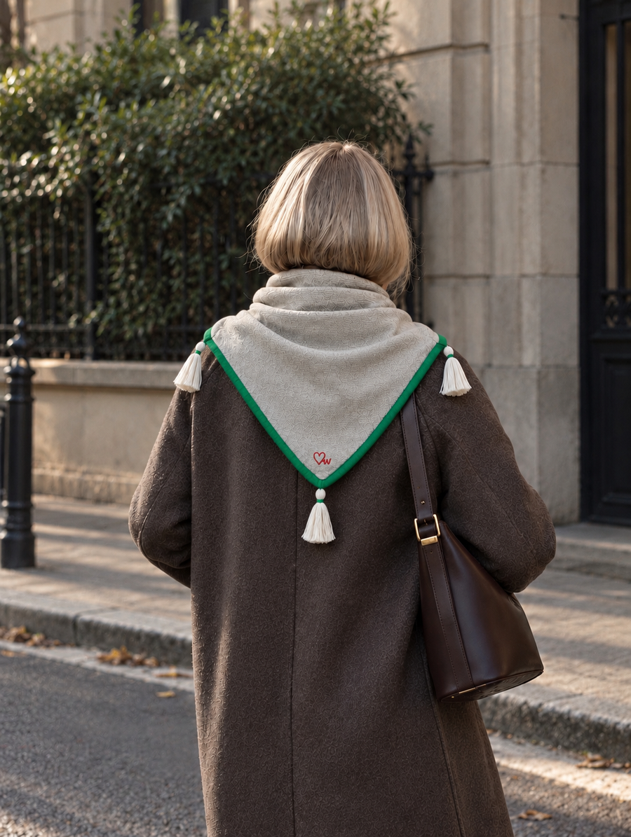 EVA – Grand triangle en cachemire