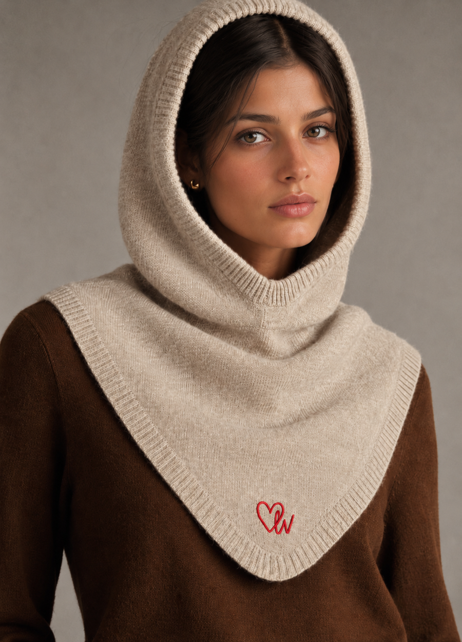 CORSAIRE – Cagoule en cachemire