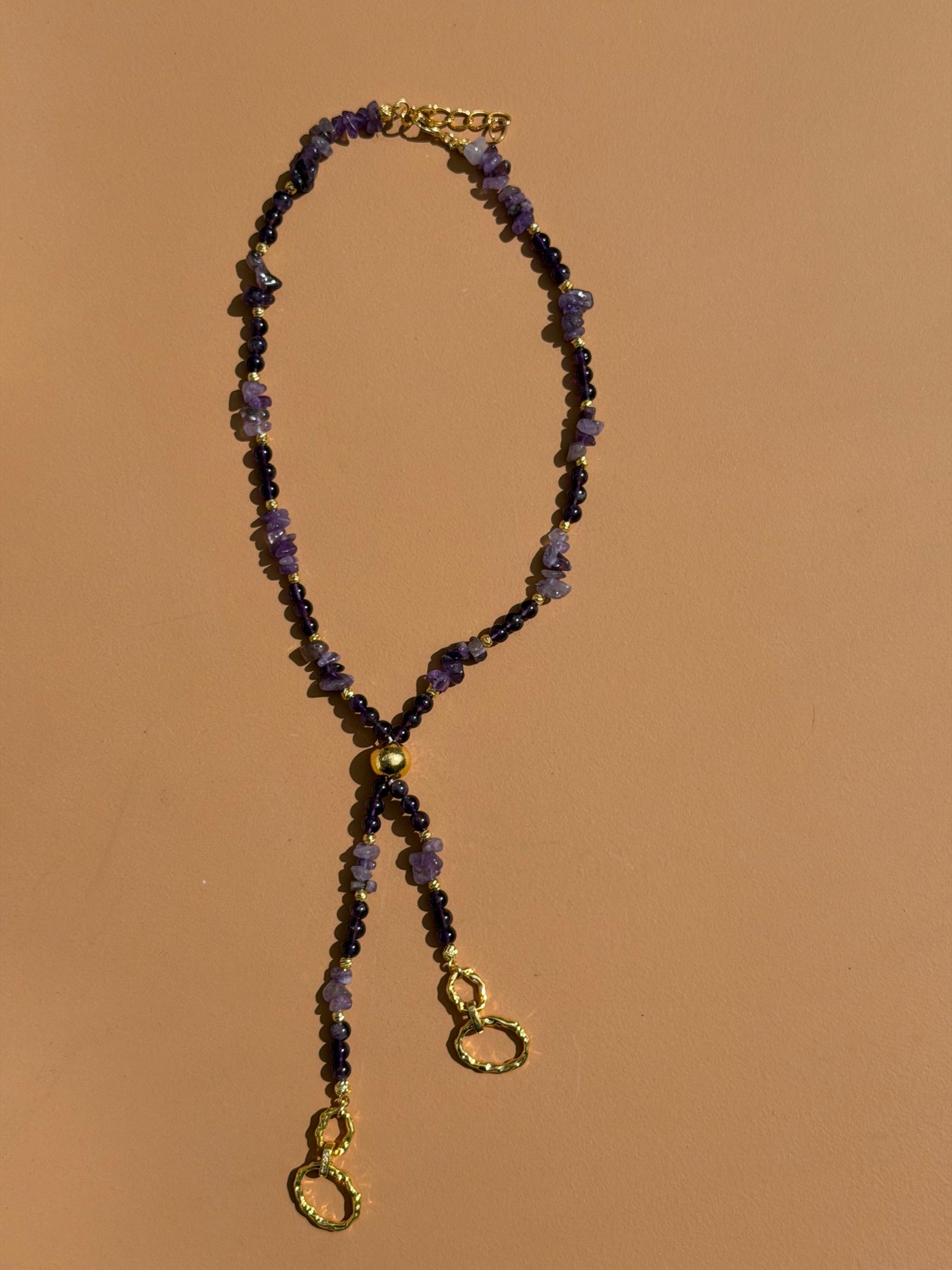COLLIER AMÉTHYSTE LARIAT