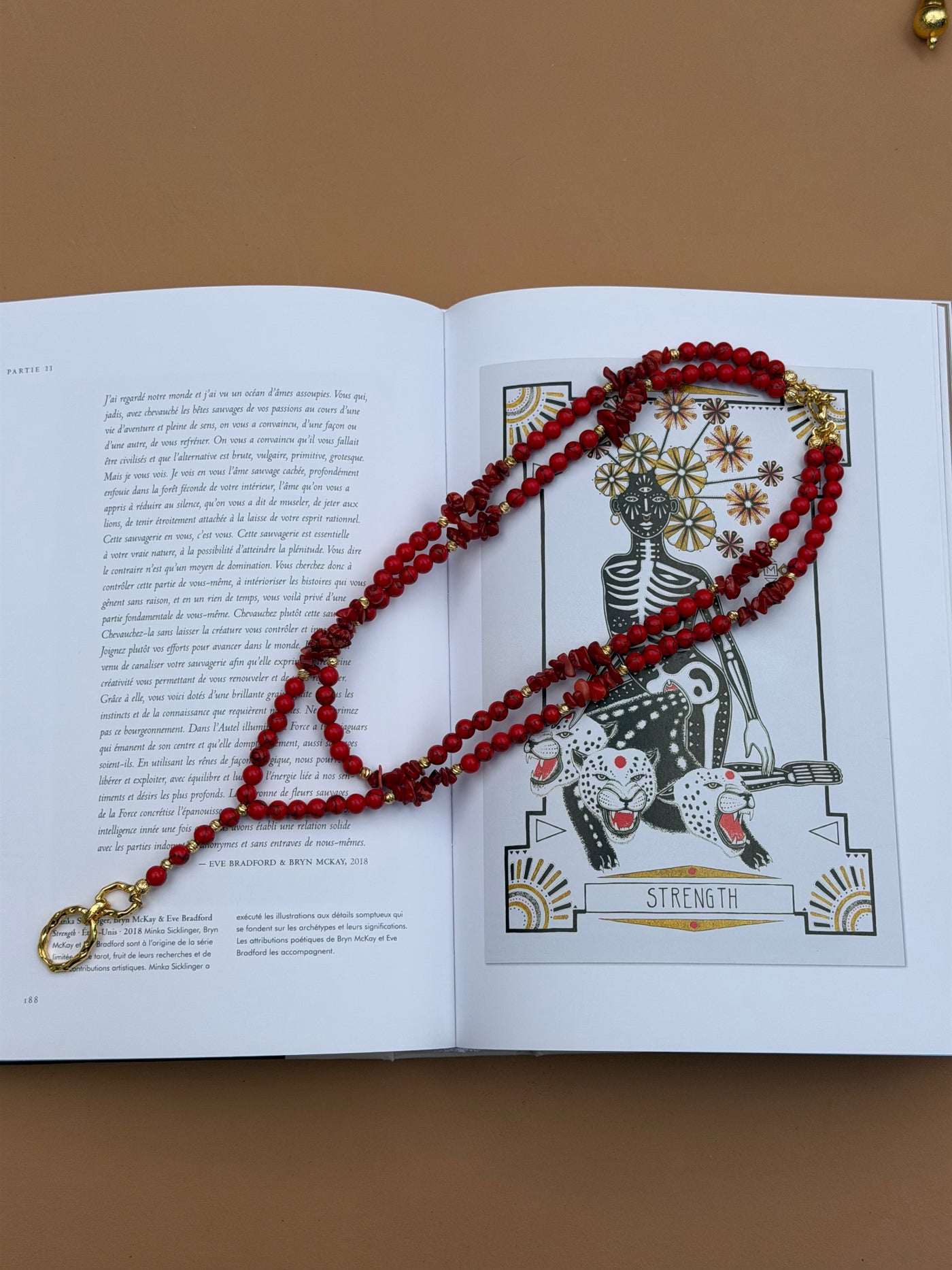 COLLIER CORAIL ROUGE & OR