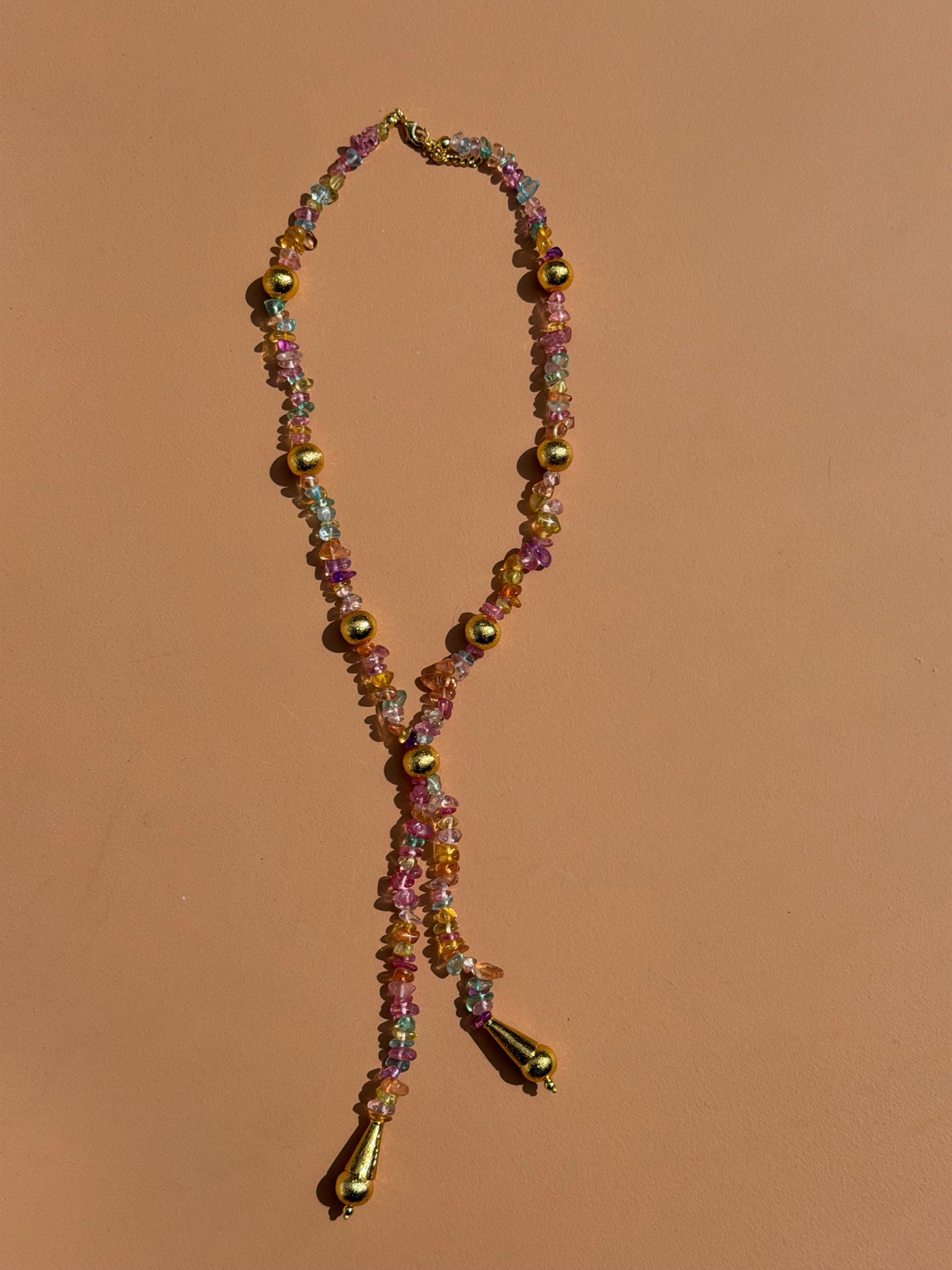 COLLIER TOURMALINE MULTICOLORE