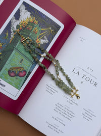 BRACELET PRÉHNITE & LAITON