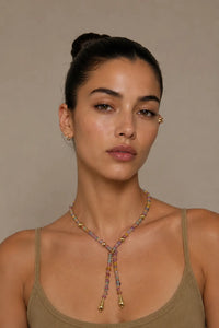 COLLIER TOURMALINE MULTICOLORE